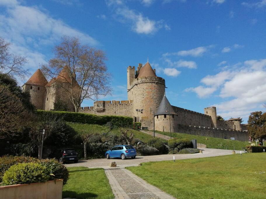 Le Soleil D Eugenie Appartement Dans Residence Avec Piscine Commune Pres De Carcassonne Olonzac Exterior photo